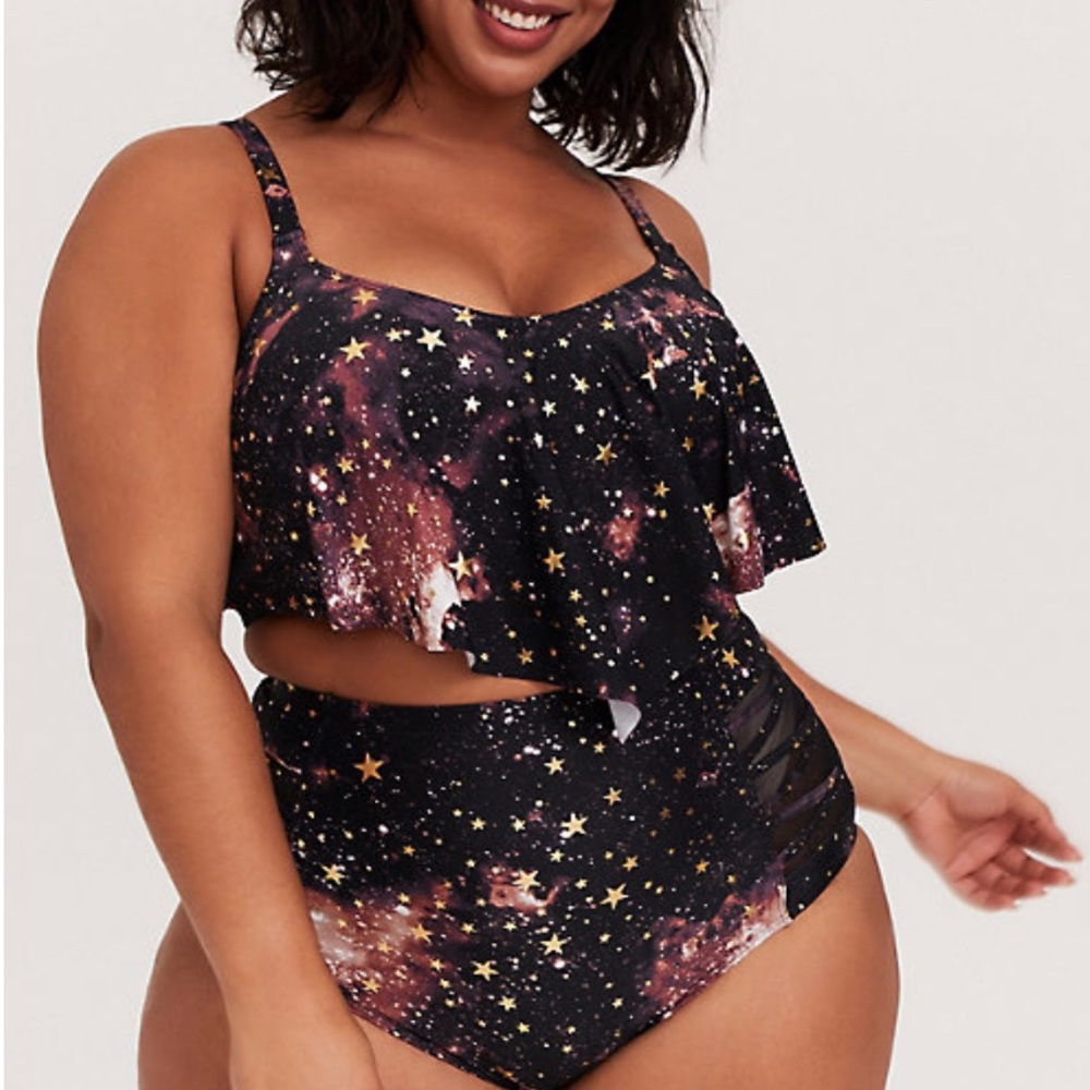 Torrid Celestial Swim Suit